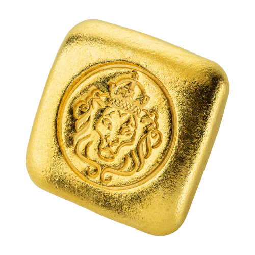 Lingot 1 once d'or coulé Lion Scottsdale | Monnaie de Scottsdale