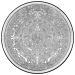 5 oz Aztec Calendar Silver Round