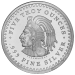 5 oz Aztec Calendar Silver Round