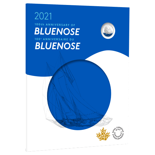 Ensemble de 7 pièces de collection commémoratives - 100e anniversaire du Bluenose 2021 | Monnaie royale canadienne