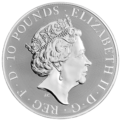 Pièce 10 onces d'argent Britannia 2021 | La Monnaie royale