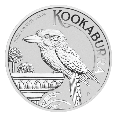 Pièce 1 once d'argent Kookaburra australien 2022 | Monnaie de Perth