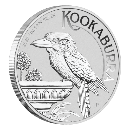 Pièce 1 once d'argent Kookaburra australien 2022 | Monnaie de Perth