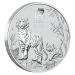 Pièce 2 onces d'argent Lunaire Année du Tigre Australie 2022 | Monnaie de Perth