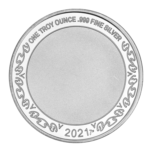 1 oz Halloween: Pumpkin Silver Round | Silvertowne Mint
