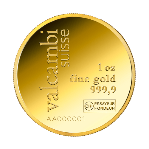 1 oz Gold Round | Valcambi