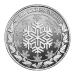 Ronde 1 once d'argent Série Joyeux Noël Bonhomme de neige et animaux | Monnaie de SilverTowne