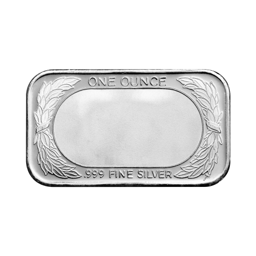 1 oz Holiday Series Santa Claus Christmas Stocking Silver Bar | Silvertowne Mint