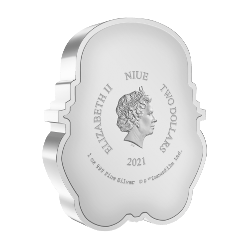 1 oz 2021 Star Wars Faces of the Empire: Imperial Stormtrooper Silver Coin | Agoro by New Zealand Mint