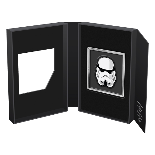 1 oz 2021 Star Wars Faces of the Empire: Imperial Stormtrooper Silver Coin | Agoro by New Zealand Mint