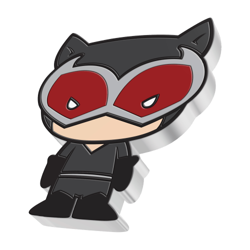 Pièce 1 once d'argent Chibi DC Comics : Catwoman 2021 | Agoro par La Monnaie de Nouvelle-Zélande