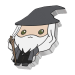 Pièce 1 once d'argent Chibi Le Seigneur des Anneaux : Gandalf le Gris 2021 | Agoro par La Monnaie de Nouvelle-Zélande