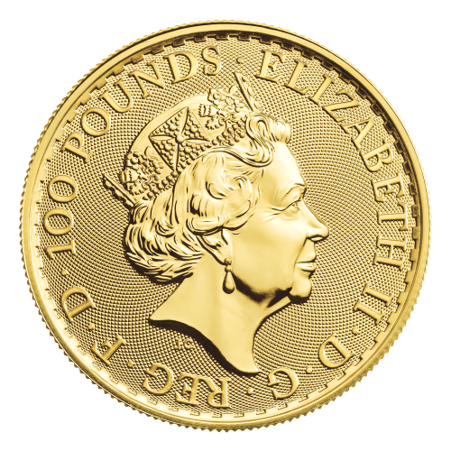 Pièce 1 once d'or Britannia 2022 | La Monnaie royale