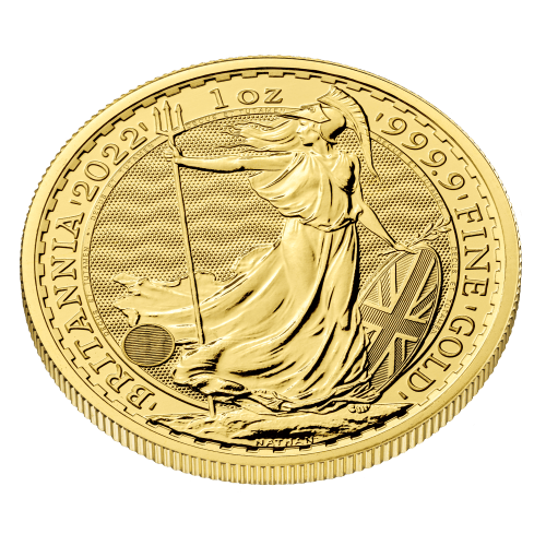 Pièce 1 once d'or Britannia 2022 | La Monnaie royale