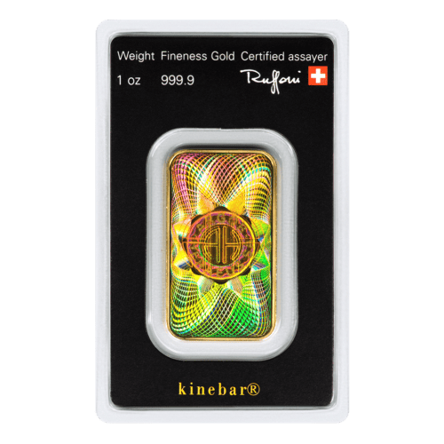 1 oz KineBar Gold Bar | Argor-Heraeus