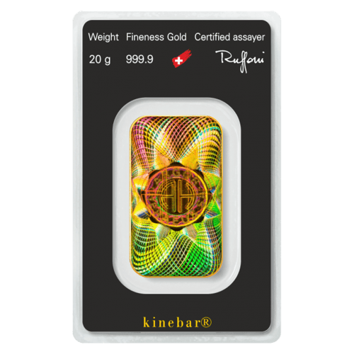 20 gram KineBar Gold Bar | Argor-Heraeus
