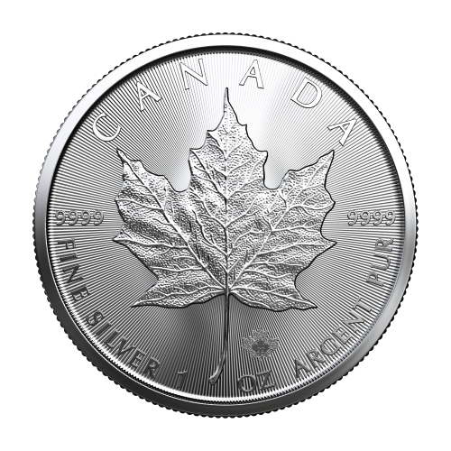 1 oz 2022 Canadian Maple Leaf Silver Coin | Royal Canadian Mint