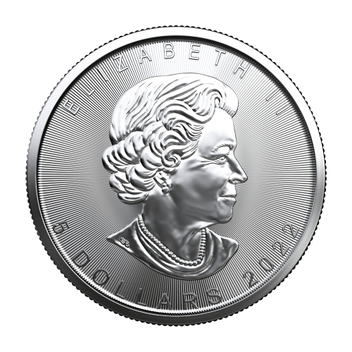 1 oz 2022 Canadian Maple Leaf Silver Coin | Royal Canadian Mint