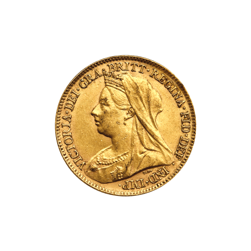 Pièce 1/2 Souverain en or NGC AU-58 Reine Grande-Bretagne Année aléatoire | La Monnaie royale