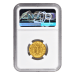 Pièce d'or AU-58 NGC 20 Lires italienne d'année aléatoire