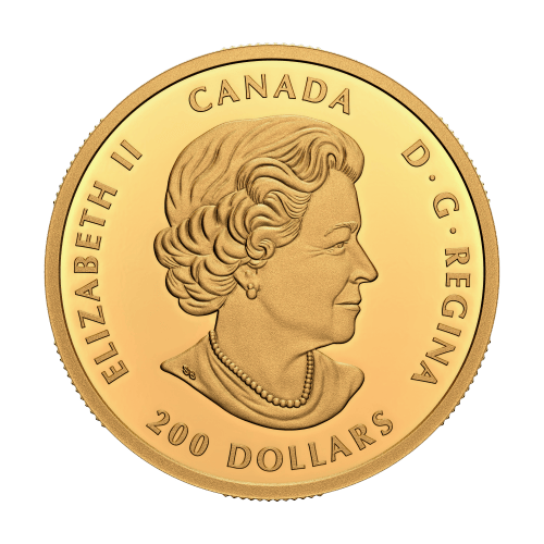 1 once 2022 Monnaie Royale Canadienne | Pièce d'or pur à 99999 Dollar de la Paix
