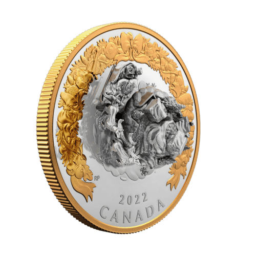 Pièce 5 onces d'argent Splendeur des Fêtes | 2022 Monnaie royale canadienne