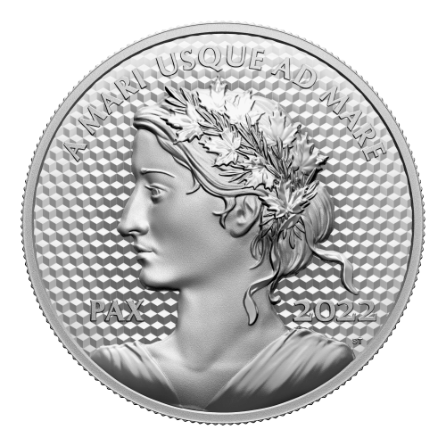 5 oz 2022 Peace Dollar Silver Coin | Royal Canadian Mint