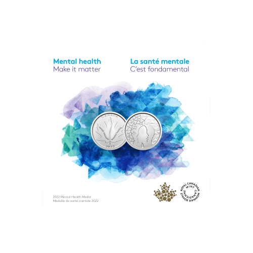 2022 Mental Health Medal | Royal Canadian Mint