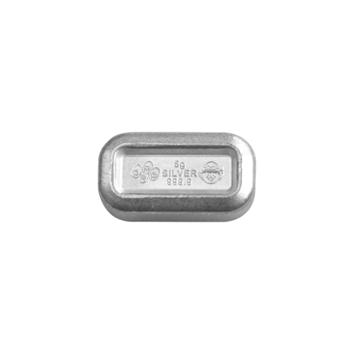 Set of 6 x 5 gram Elf PEZ Dispenser Silver Bars | PAMP Suisse