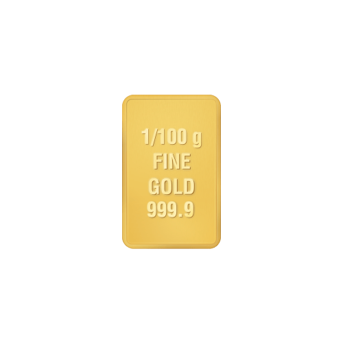 1/100 oz Assorted Gold Bar
