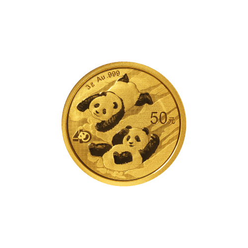 3 gram 2022 Chinese Panda Gold Coin | Chinese Mint