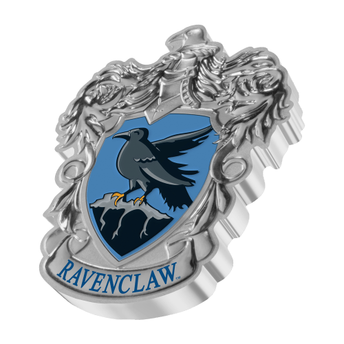 1 oz 2021 Harry Potter: Ravenclaw Crest Silver Coin | Agoro by New Zealand Mint