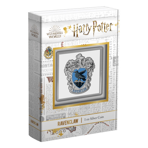 1 oz 2021 Harry Potter: Ravenclaw Crest Silver Coin | Agoro by New