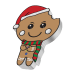 1 oz 2021 Chibi Christmas: Gingerbread Man Silver Coin | Agoro by New Zealand Mint