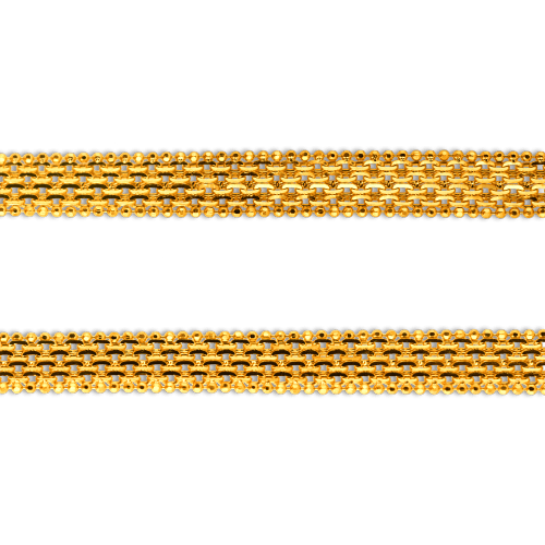 23.5 gram 22 kt Bismark Style Gold Necklace
