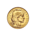 Pièce d'or 20 francs Coq français d'année aléatoire