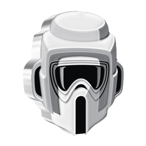 1 oz 2021 Star Wars Faces of the Empire: Scout Trooper Silver Coin | Agoro by New Zealand Mint