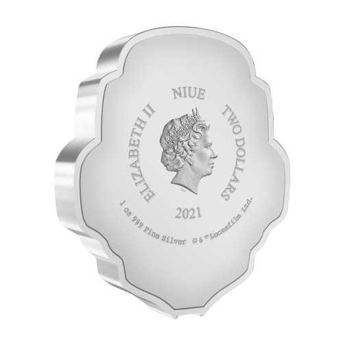 1 oz 2021 Star Wars Faces of the Empire: Scout Trooper Silver Coin | Agoro by New Zealand Mint