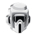 1 oz 2021 Star Wars Faces of the Empire: Scout Trooper Silver Coin | Agoro by New Zealand Mint