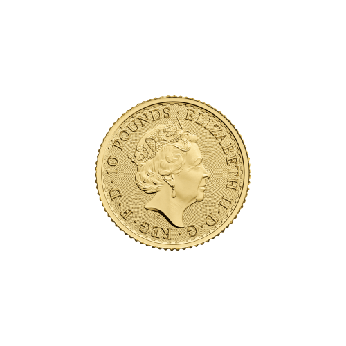 1/10 oz 2022 Britannia Gold Coin | The Royal Mint