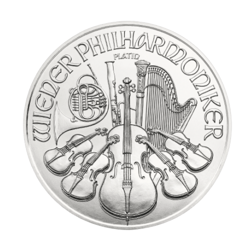 1 oz 2022 Austrian Philharmonic Platinum Coin | Austrian Mint