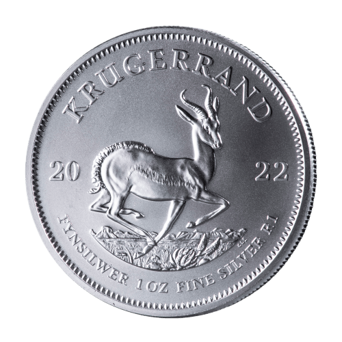 1 oz 2022 Krugerrand Silver Coin | Rand Refinery