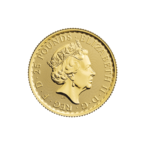 1/4 oz 2022 Britannia Gold Coin | The Royal Mint