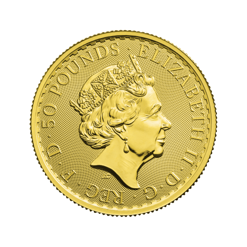 1/2 oz 2022 Britannia Gold Coin | The Royal Mint