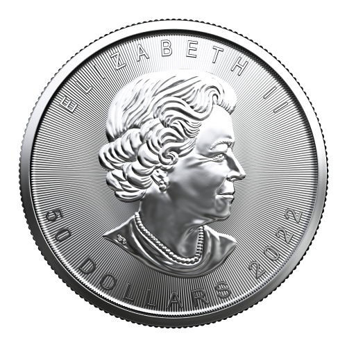 Pièce 1 once de platine Feuille d'érable canadienne 2022 | Monnaie royale canadienne