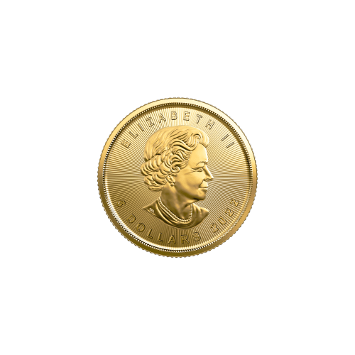1/10 oz 2022 Canadian Maple Leaf Gold Coin | Royal Canadian Mint