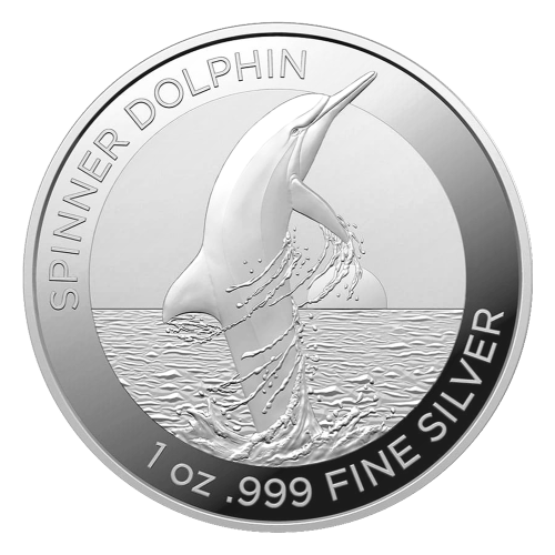 1 oz 2020 Australian Dolphin Silver Coin | Royal Australian Mint