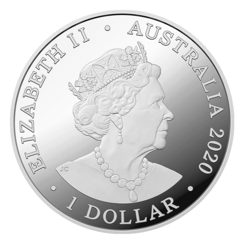 1 oz 2020 Australian Dolphin Silver Coin | Royal Australian Mint