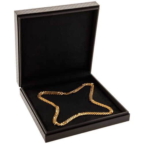 101.5 gram 22 kt Curb Style Gold Necklace