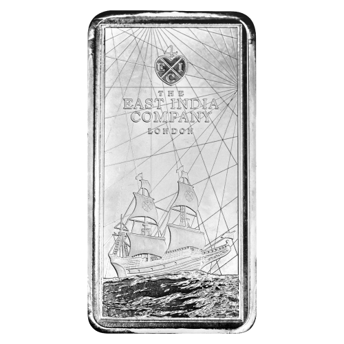 10 oz 2022 Saint Helena Legal Tender Silver Bar | East India Company
